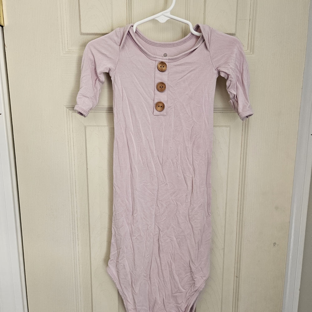 Caden Lane Lavender Gowb with Wooden Buttons